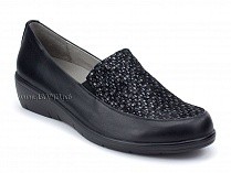 170201 Сурсил-Орто (Sursil-Ortho), туфли для взрослых, кожа, замша, черный, полнота 6 в Мурманске