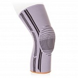 KS-E01 Экотен (Ecoten) Бандаж компрессионный фиксирующий нижних конечностей на коленный сустав, эластичный с ребрами жесткости 