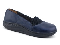 81-22-417/58С Рикосс (Ricoss) туфли для взрослых, кожа, синий, полнота 9 в Мурманске