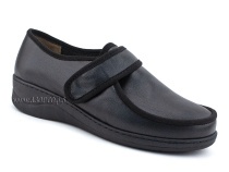 81-22-415/57 Рикосс (Ricoss) туфли для взрослых, кожа, черный, полнота 9 в Мурманске