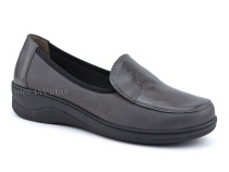 84-51И-22-402/30 Рикосс (Ricoss) туфли для взрослых, кожа, серый, полнота 9 в Мурманске